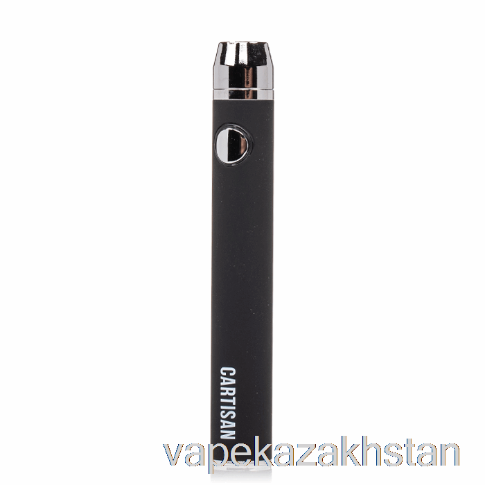 Vape Disposable Cartisan Button VV 650 510 Battery Black